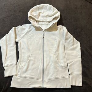 Lululemon Scuba Hoodie - cream - size 8